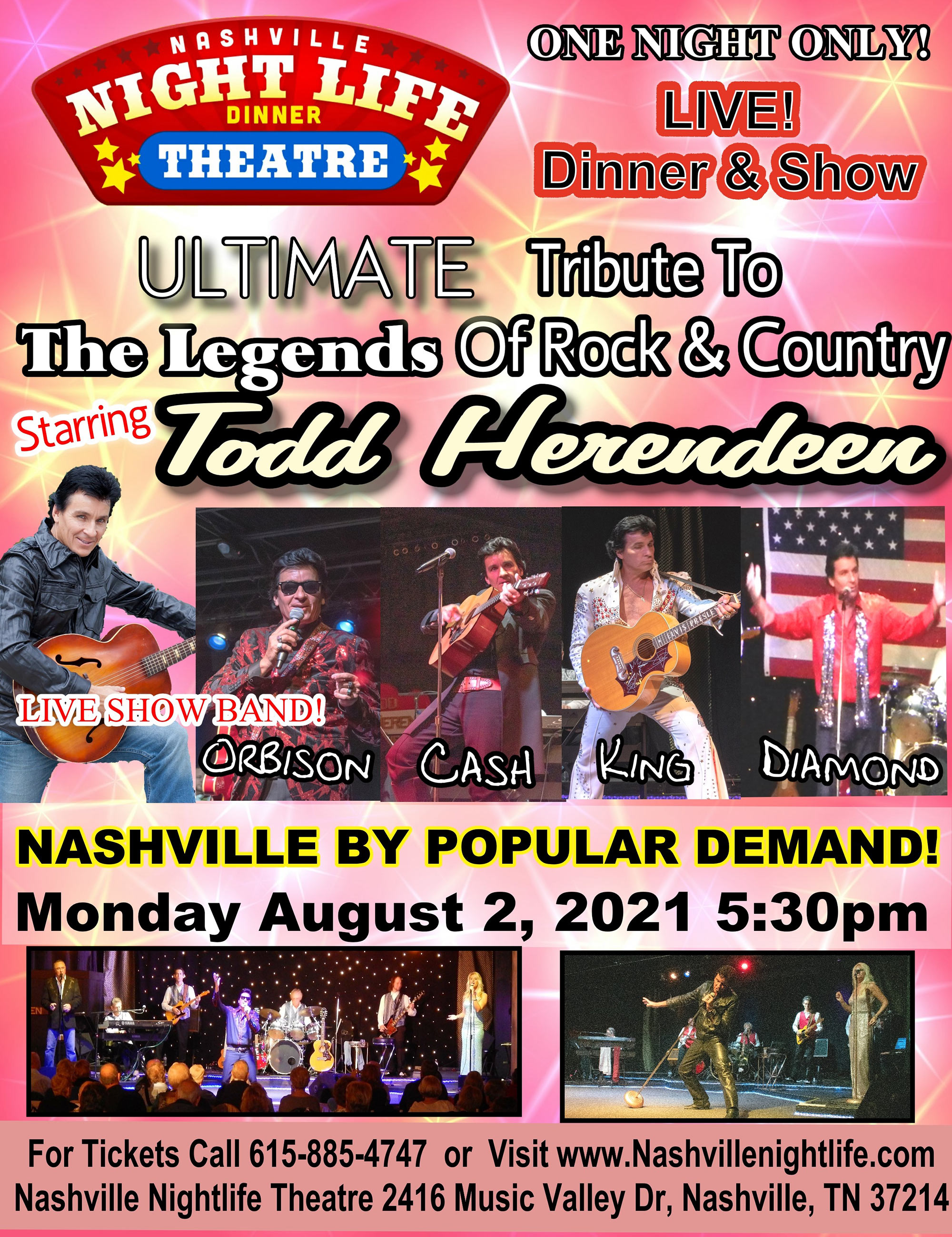 The Show The Nashville Nightlife Dinner Theatre